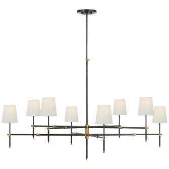 Bryant LED Chandelier in Bronze and Hand-Rubbed Antique Brass (268|TOB5198BZHABL)