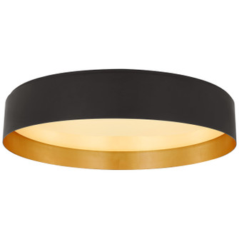 Shaw LED Flush Mount in Black (268|S4045BLK)