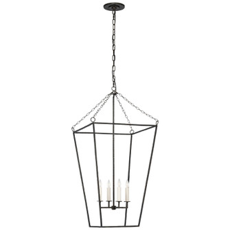 Malloy LED Lantern in Aged Iron (268|MF5103AI)