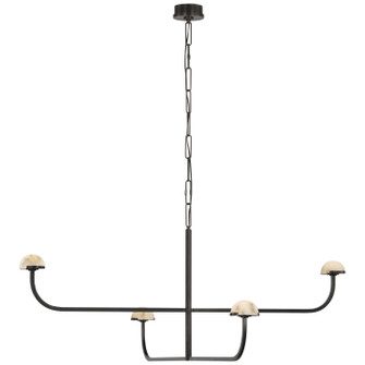 Pedra LED Chandelier in Bronze (268|KW5624BZALB)