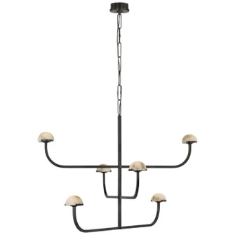 Pedra LED Chandelier in Bronze (268|KW5623BZALB)