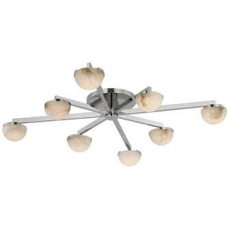 Pedra LED Flush Mount in Polished Nickel (268|KW4622PNALB)