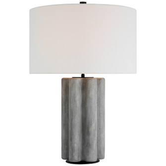 Vellig LED Table Lamp in Oyster Stained Concrete (268|KW3214OYSL)