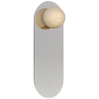 Pertica LED Wall Sconce in Polished Nickel (268|KW2521PNALB)