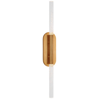 Rousseau LED Wall Sconce in Antique-Burnished Brass (268|KW2287ABSG)