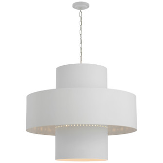 Chalmette LED Pendant in Plaster White (268|JN5333PW)
