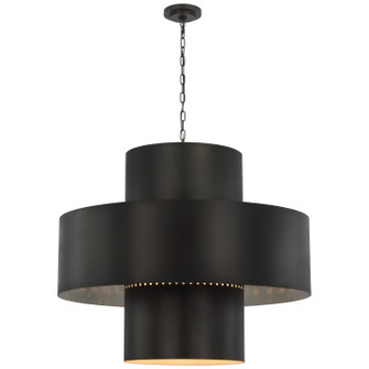 Chalmette LED Pendant in Aged Iron (268|JN5333AI)