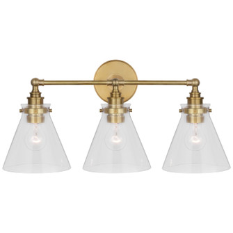 Parkington LED Wall Sconce in Antique-Burnished Brass (268|CHD2529ABCG)