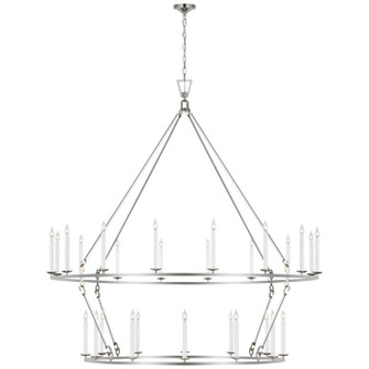 Darlana Ring LED Chandelier in Polished Nickel (268|CHC5278PN)