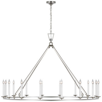 Darlana Ring LED Chandelier in Polished Nickel (268|CHC5275PN)