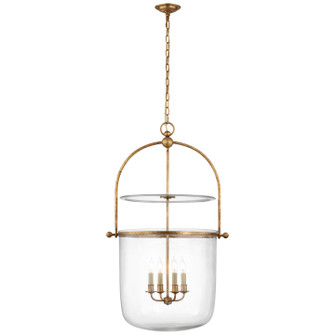 Lorford Four Light Lantern in Gilded Iron (268|CHC2271GICG)