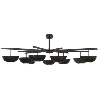 Valencia LED Chandelier in Bronze (268|ARN5522BZBLK)