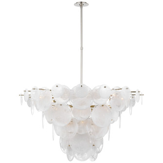 Loire LED Chandelier in Polished Nickel (268|ARN5454PNWSG)