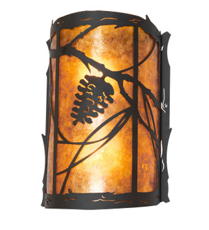 Whispering Pines Two Light Wall Sconce in Oil Rubbed Bronze (57|261020)