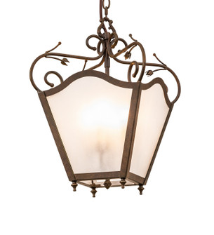 Terena Four Light Pendant in Organic Rust (57|260382)