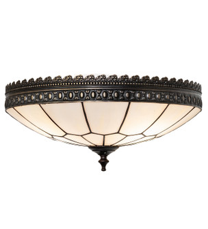 Vincent Three Light Flush Mount in Hi-Lited Craftsman Brown (57|260196)