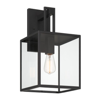 Preston One Light Wall Lantern in Matte Black (43|D297M9EWMB)