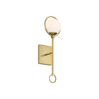 Teatro One Light Wall Sconce in Brushed Gold (43|D296CWSBG)