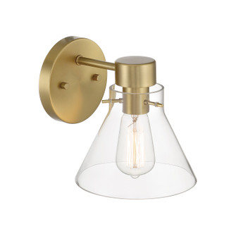 Willow Creek (existing DF extension) One Light Wall Sconce in Brushed Gold (43|D204M1BBG)
