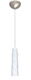 Camino One Light Pendant in Nickel (74|1XC567419LEDSN)