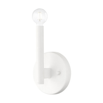 Copenhagen One Light Wall Sconce in White (107|5117103)