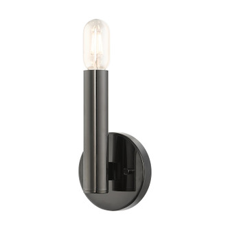 Copenhagen One Light Wall Sconce in Black Chrome (107|5113146)