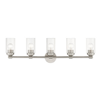 Whittier Five Light Vanity Sconce in Brushed Nickel (107|1808591)