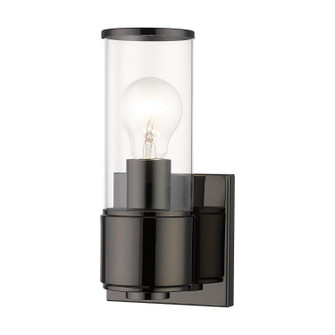 Quincy One Light Wall Sconce in Black Chrome (107|1714146) Quincy One Light Wall Sconce in Black Chrome (107|1714146)