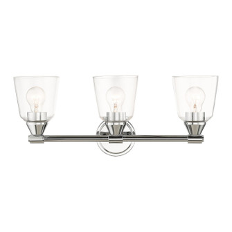 Catania Three Light Vanity Sconce in Polished Chrome (107|1678305)