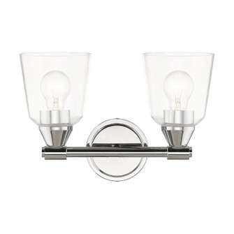 Catania Two Light Vanity Sconce in Polished Chrome (107|1678205)