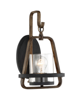 Ryder One Light Wall Sconce in Forged Black (43|93501FB)