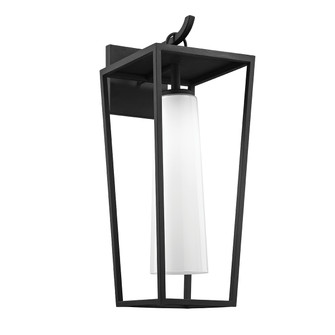 Mission Beach One Light Wall Lantern in Texture Black (67|B6353TBK)