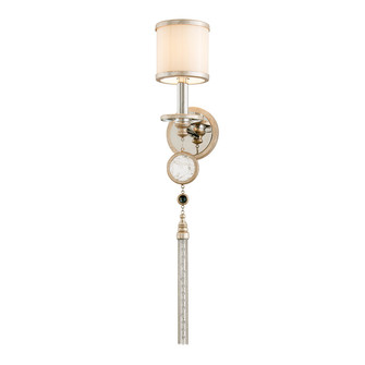 Bliss One Light Wall Sconce in Warm Silver Leaf (68|16211WSL)