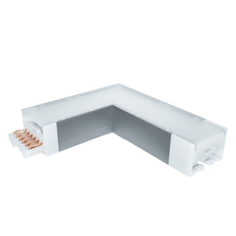 24V Microlink ''L'' type connector ( Top ) in White (303|MLINK24RGBTWLT)