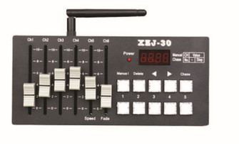 DMX Slider Controller in Black (303|DMXRGBW30CH)