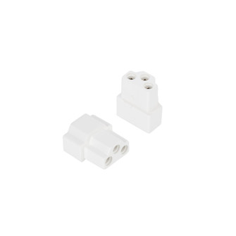 LED 5 Complete Replacement In-Line Connector in White (303|5LCSCONWH)