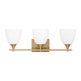 Toffino Three Light Bath in Satin Brass (454|DJV1023SB) Toffino Three Light Bath in Satin Brass (454|DJV1023SB)