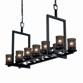 Wire Mesh 12 Light Chandelier in Matte Black (102|MSH872010MBLK)