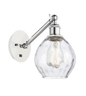 Ballston LED Wall Sconce in White Polished Chrome (405|3171WWPCG362LED)