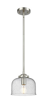 Nouveau One Light Mini Pendant in Brushed Satin Nickel (405|2841SSNG74)