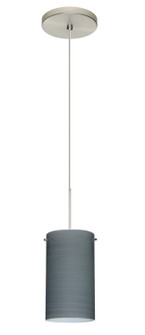 Stilo One Light Pendant in Satin Nickel (74|1XT4404TNSN)