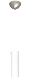 Copa One Light Pendant in Satin Nickel (74|1XC493007SN)
