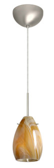 Pera One Light Pendant in Satin Nickel (74|1BC1713HNSN)