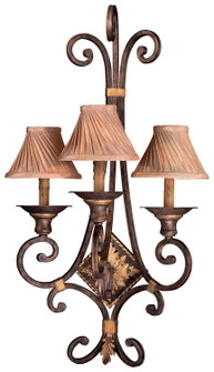 Zaragoza Three Light Wall Sconce in Golden Bronze (29|N2231355)