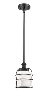 Ballston Urban LED Mini Pendant in Matte Black (405|9161SBKG51CE)