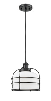 Ballston Urban LED Mini Pendant in Matte Black (405|9161PBKG71CE)