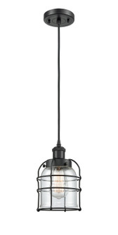 Ballston Urban LED Mini Pendant in Matte Black (405|9161PBKG52CE)