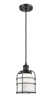 Ballston Urban LED Mini Pendant in Matte Black (405|9161PBKG51CE)