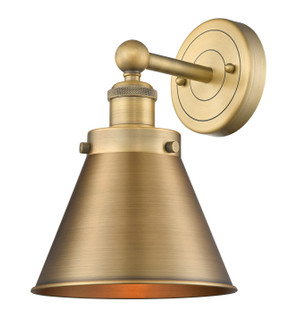 Edison One Light Wall Sconce in Brushed Brass (405|6161WBBM13BB)
