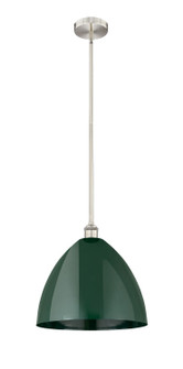 Edison One Light Mini Pendant in Brushed Satin Nickel (405|6161SSNMBD16GR)